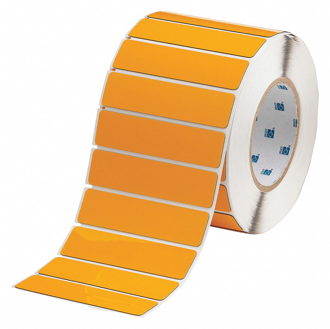 LABEL,YELLOW,GLOSSY POLYESTER,4 IN. W