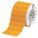 LABEL,YELLOW,GLOSSY POLYESTER,4 IN. W