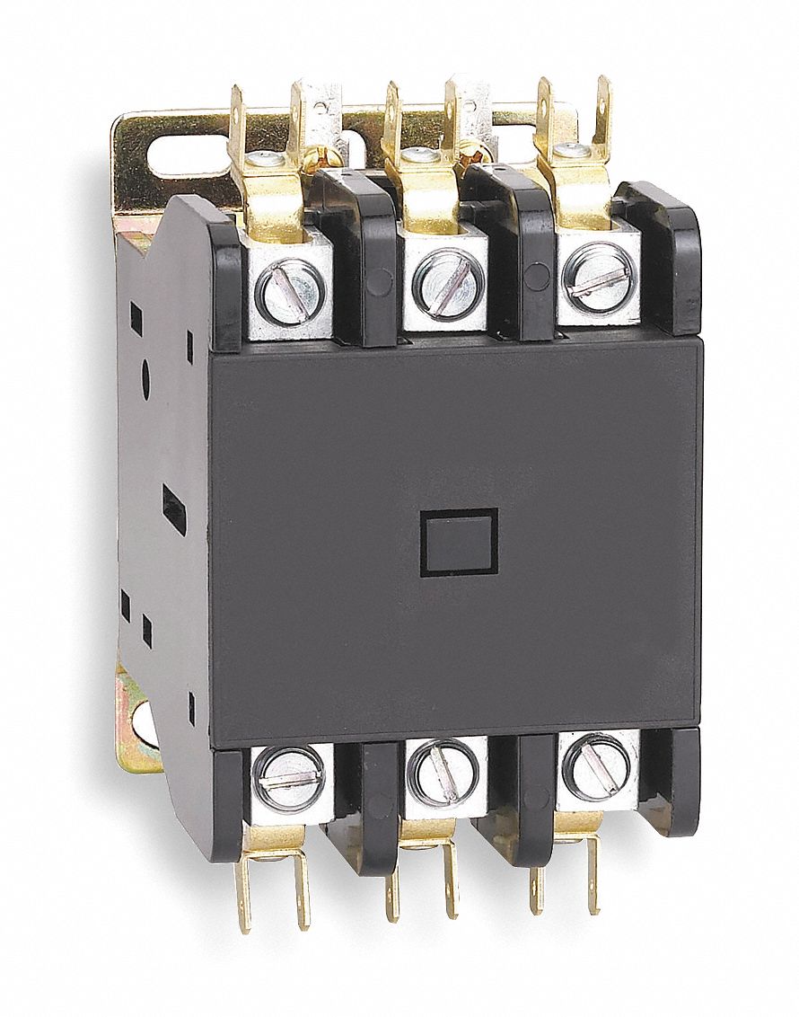 Dayton 2UTR2 Open Contactor 30 Full Load Amps-Inductive 3 Poles 