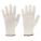 KNIT GLOVES,UNCOATED,COTTON,L,BEIGE,PR