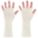 GLOVE LINERS, GEN PURPOSE, FINGERLESS, COTTON/POLY, 11 IN L, WHT, KNIT CUFF, 100 PK