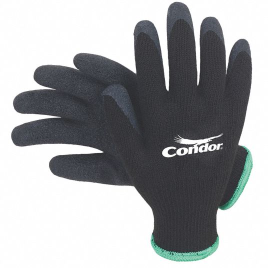 CONDOR, L, Crinkled, Coated Gloves - 2UUA8|2UUA8 - Grainger