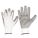 COATED GLOVES, 2XL (11), SMOOTH, NITRILE, DIPPED PALM, ANSI ABRASION LEVEL 4, WHITE