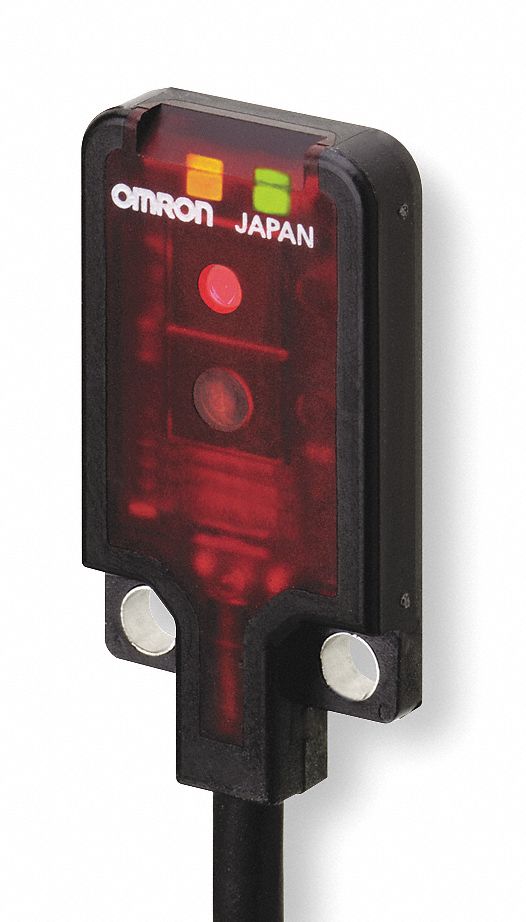 Photoelectric Sensor: Non-Terminated Cable, 12-24V DC, NPN