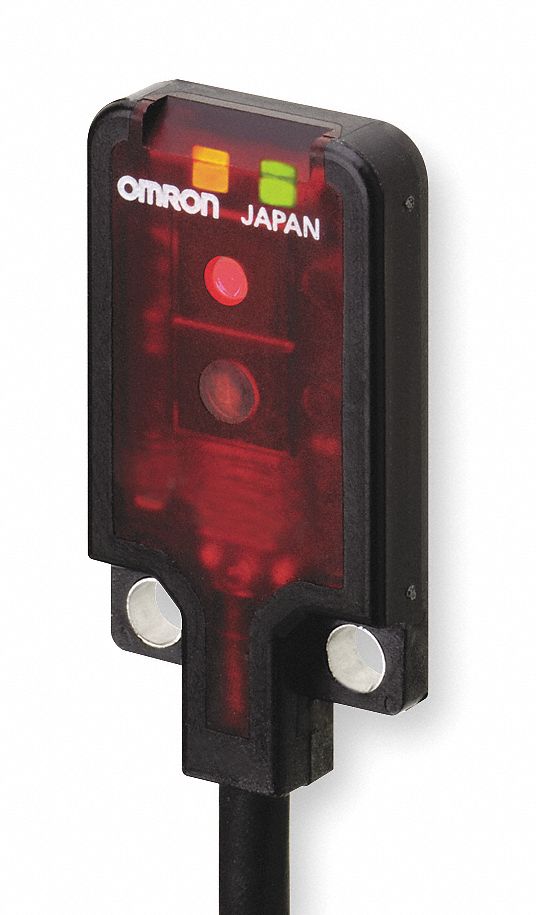 Omron 24 Mm Light On Rectangular Photoelectric Sensor Sensing Method Diffuse 2uup5e3t Sl21 