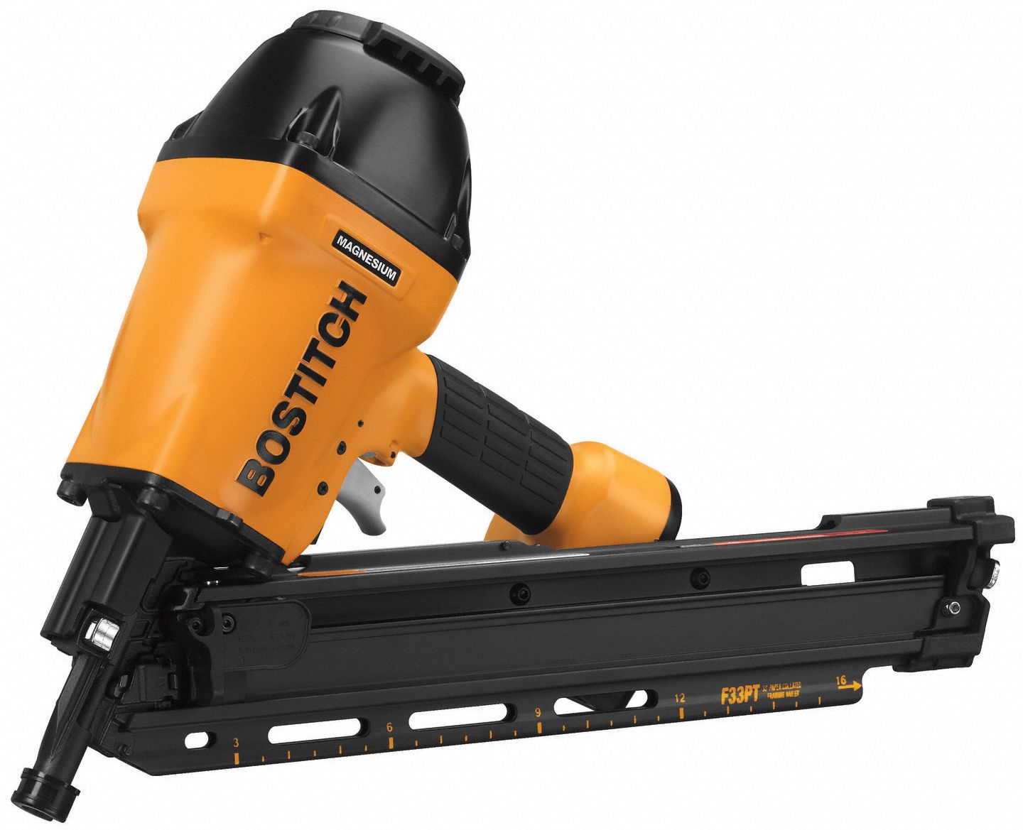 BOSTITCH Air Powered, Nail Gun, Sequential Firing Mode, 80 psi 2UV90F33PT Grainger