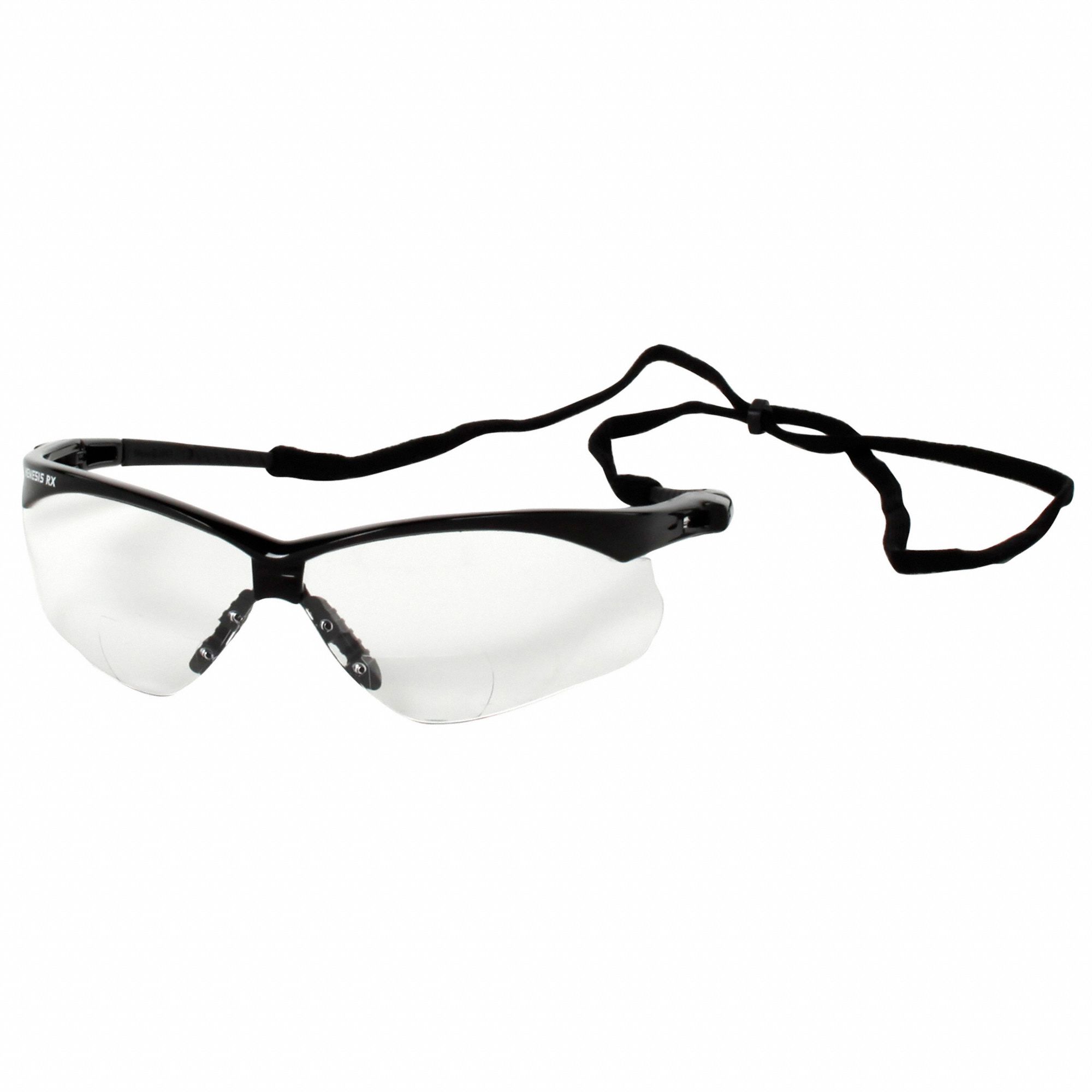 KLEENGUARD Clear ScratchResistant Bifocal Safety Reading Glasses, +1.5 Diopter 2UYF828621