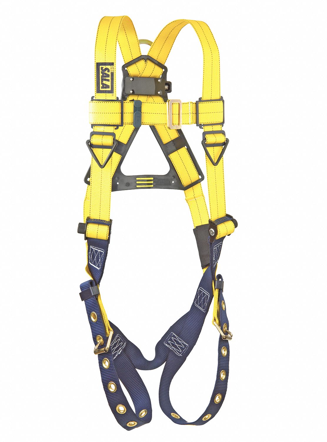 Extra Large DBI/Sala 1191261Pro Line Vest Style Full Body Harness with Comfort Padding Gold