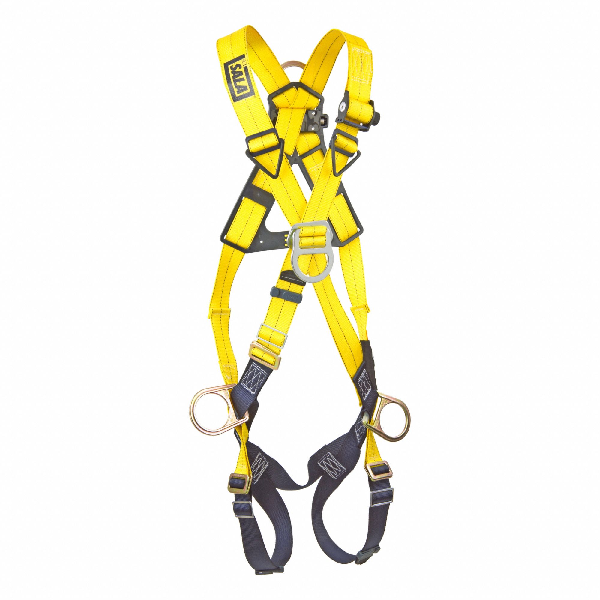 Full Body Harness: Crossover, Mating Buckles, Universal (S/M/L/XL), 420 lb Capacity