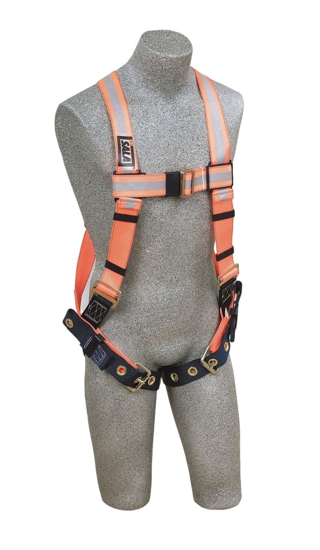 Full Body Harness: Vest Harness, Mating / Tongue, Mating, Universal (S/M/L/XL), Steel