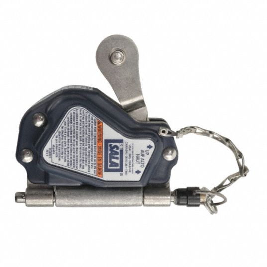 3M DBI-SALA Rope Grab: 310 lb Capacity, Aluminum/Nylon/Stainless Steel,  Lanyard Connection Handle