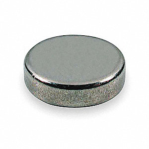 GRAINGER APPROVED Disc Magnet Neodymium 10 9 lb Pull GRAINGER APPROVED Disc Magnet Neodymium 10 9 lb Pull