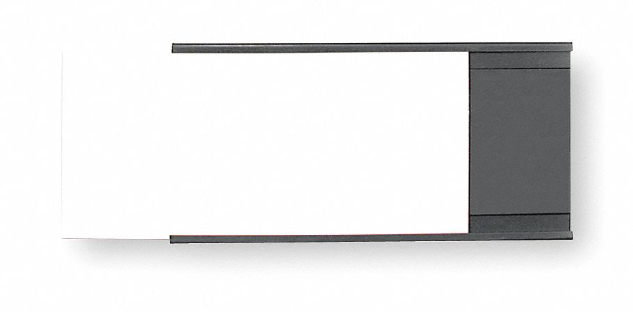 LabelHolder, 5inL, 3inW, DarkBrown, PK25