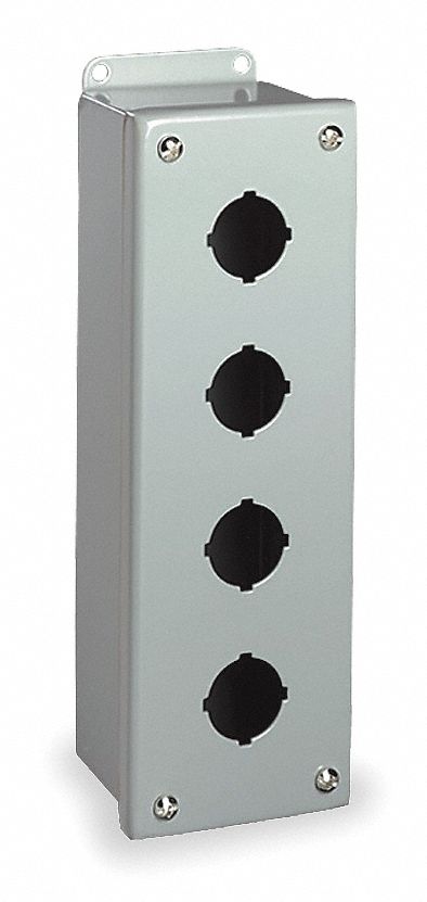 PushButtonEnclosure 30mm 4Hole CarbSteel