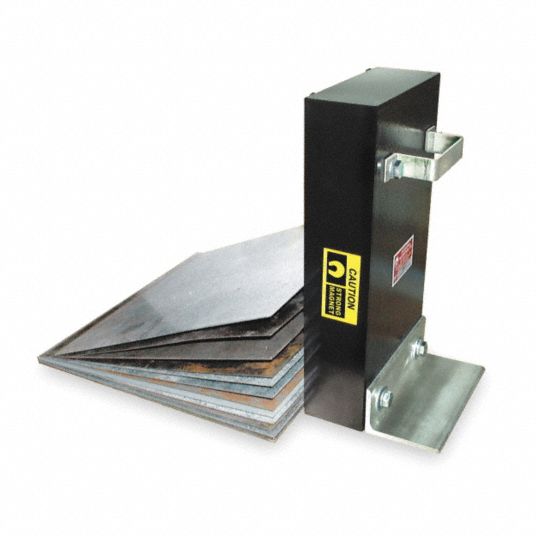 MAG-MATE Magnetic Sheet Separator: 7 to 12 ga, 12 1/4 in Overall Ht