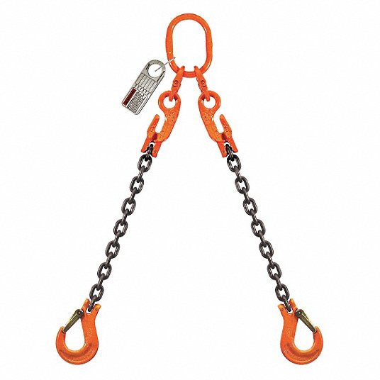 PEWAG, 3/8 in Chain Trade Size, 100 Chain Grade, Chain Sling -  2VCE9