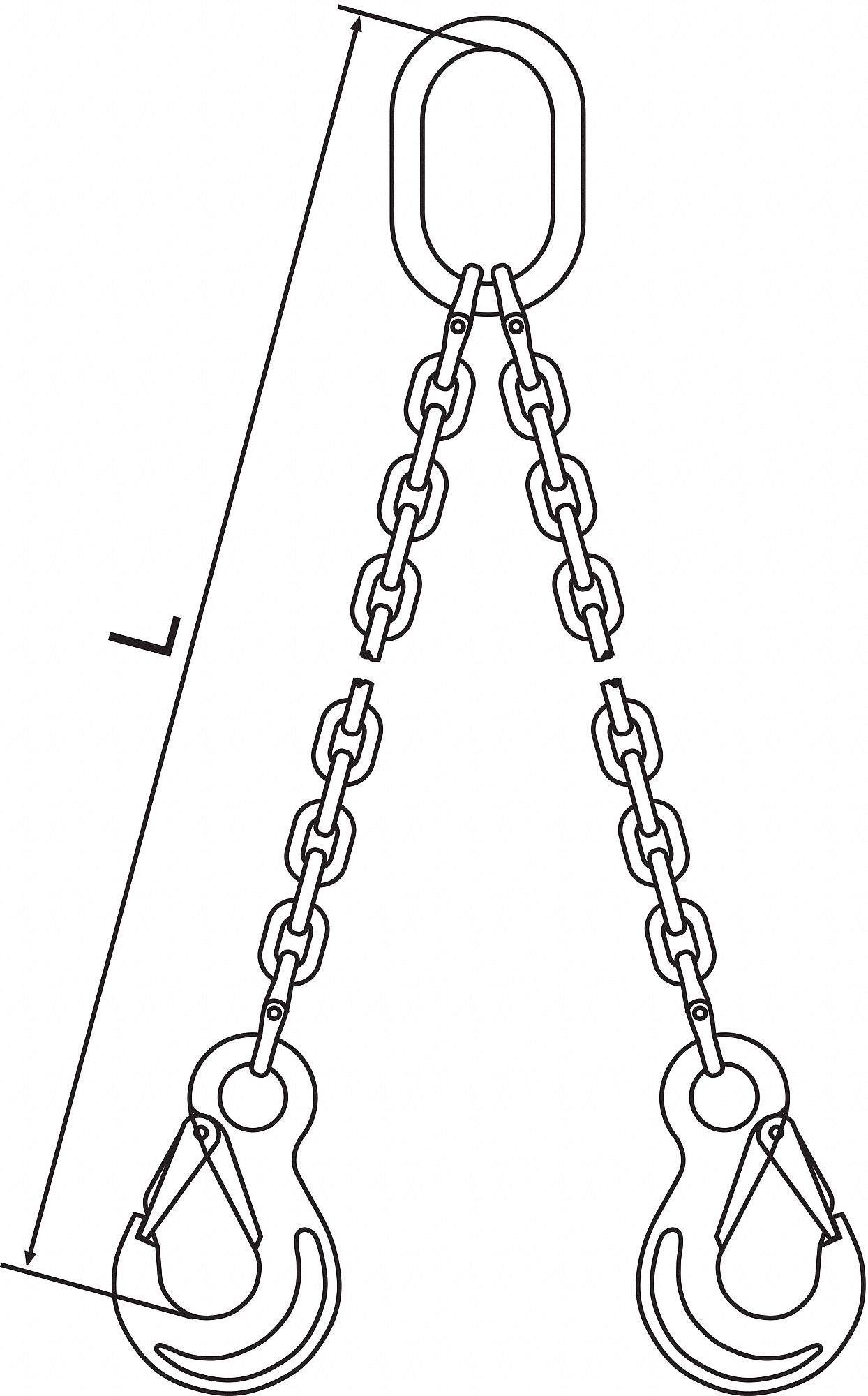 Chain Sling: 3/16
