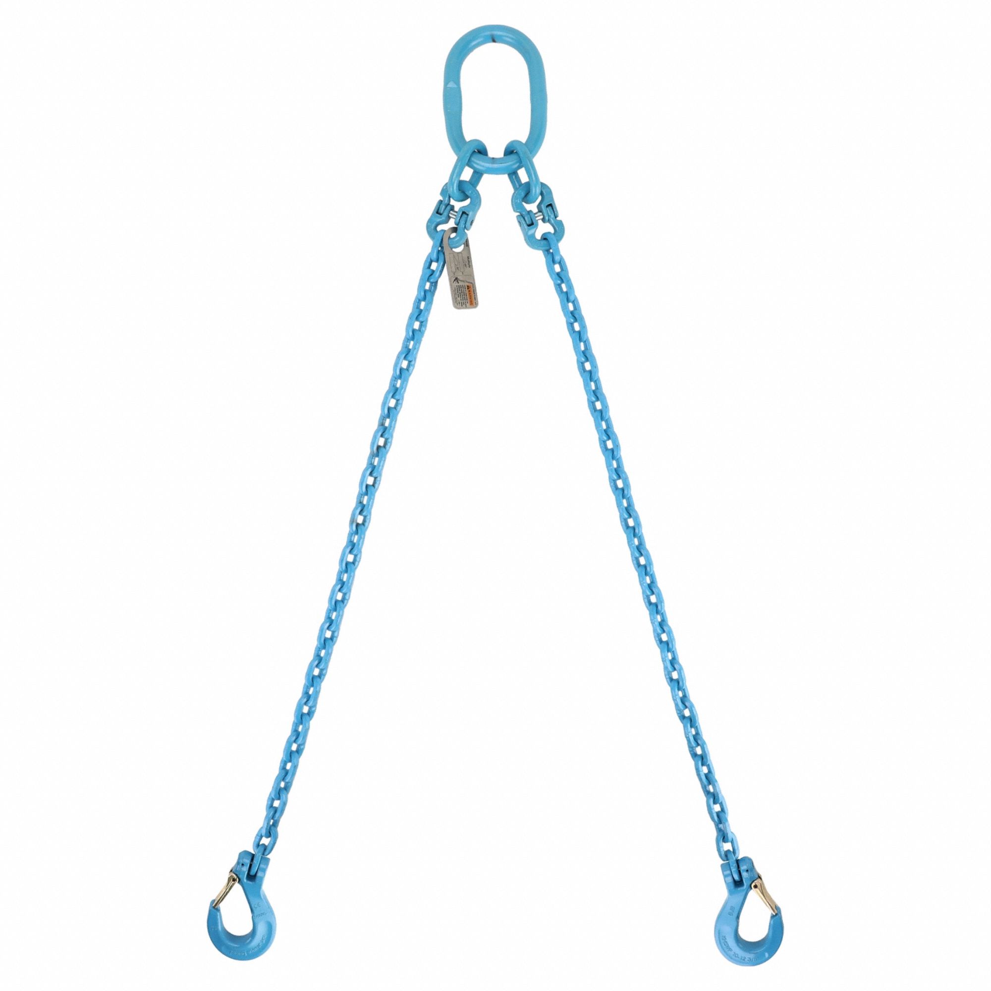 PEWAG 36085/10 Stainless Steel Straight Chain - 10 Ft Length, 316 SS, 55 Lb Working Load