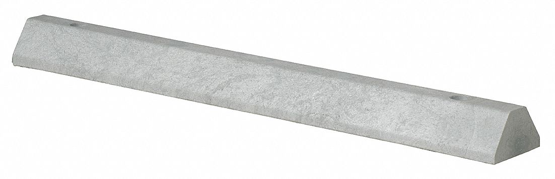 2VDA1 - Parking Curb 48 In Gray Plastic
