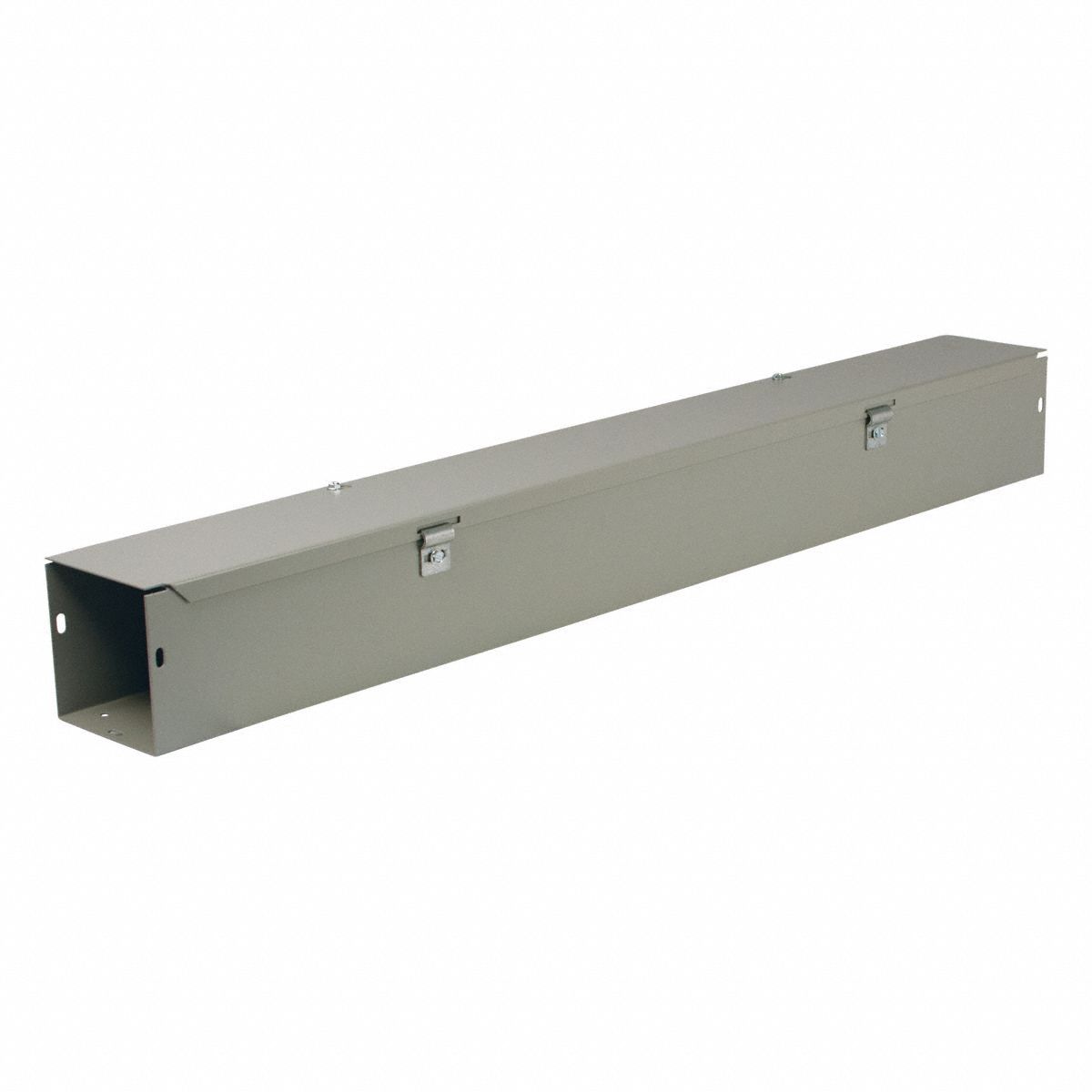 WIEGMANN, 6 in Wd, 6 in Ht, Straight Section Wireway - 2VE48