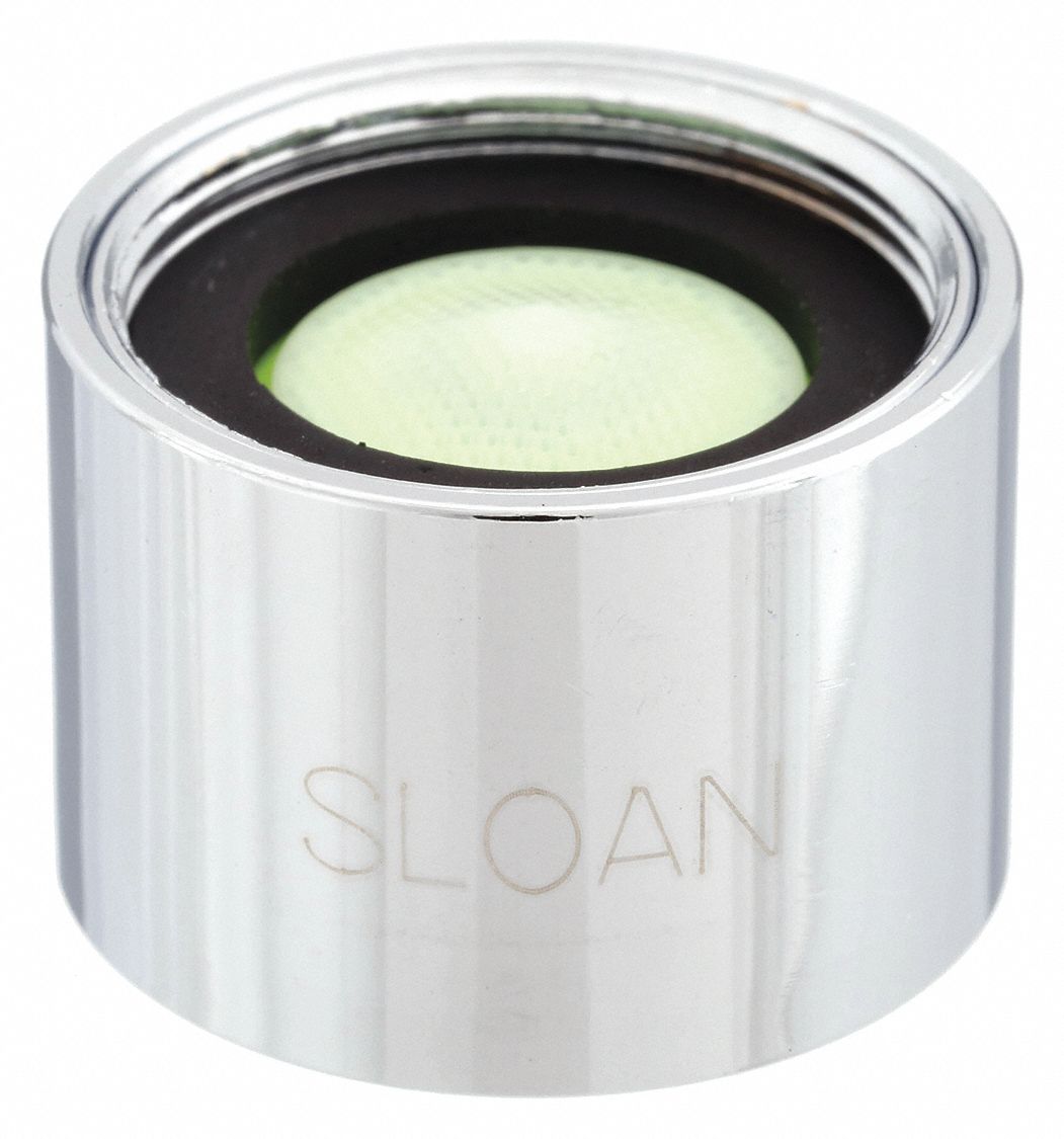 Outlet: 0.5 gpm Flow Rate, Laminar Flow Outlet, Metal, Chrome Finish, Female