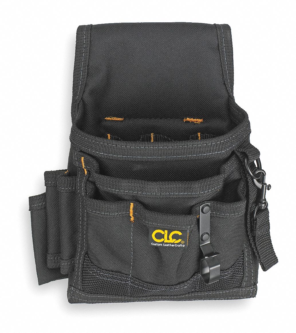 CLC Bolsa Portaherramientas Electricista 22 bolsillos Poliéster Negro -  Bolsas y Mochilas para Herramientas - 402M68