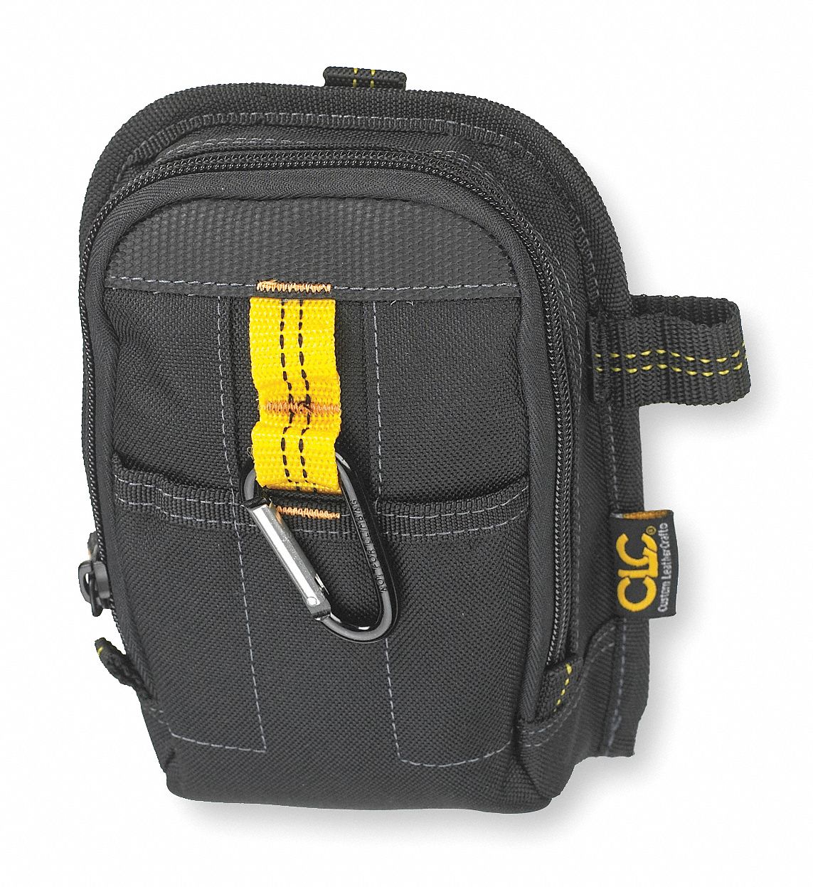 CLC Bolsa de Herramientas 9 bolsillos Poliéster 7-1/2 x 5-1/2 Negro -  Fundas y Cubiertas para Herramientas - 2VEK4