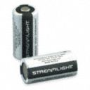 CR123A Battery,  3V DC,  Lithium,  Button,  1,400 mAh,  PK 2