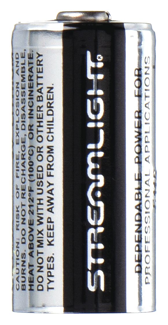 BATTERY, CR123A BATTERY SIZE, LITHIUM, 1,400 MAH CAPACITY, 3V DC, 400 PK