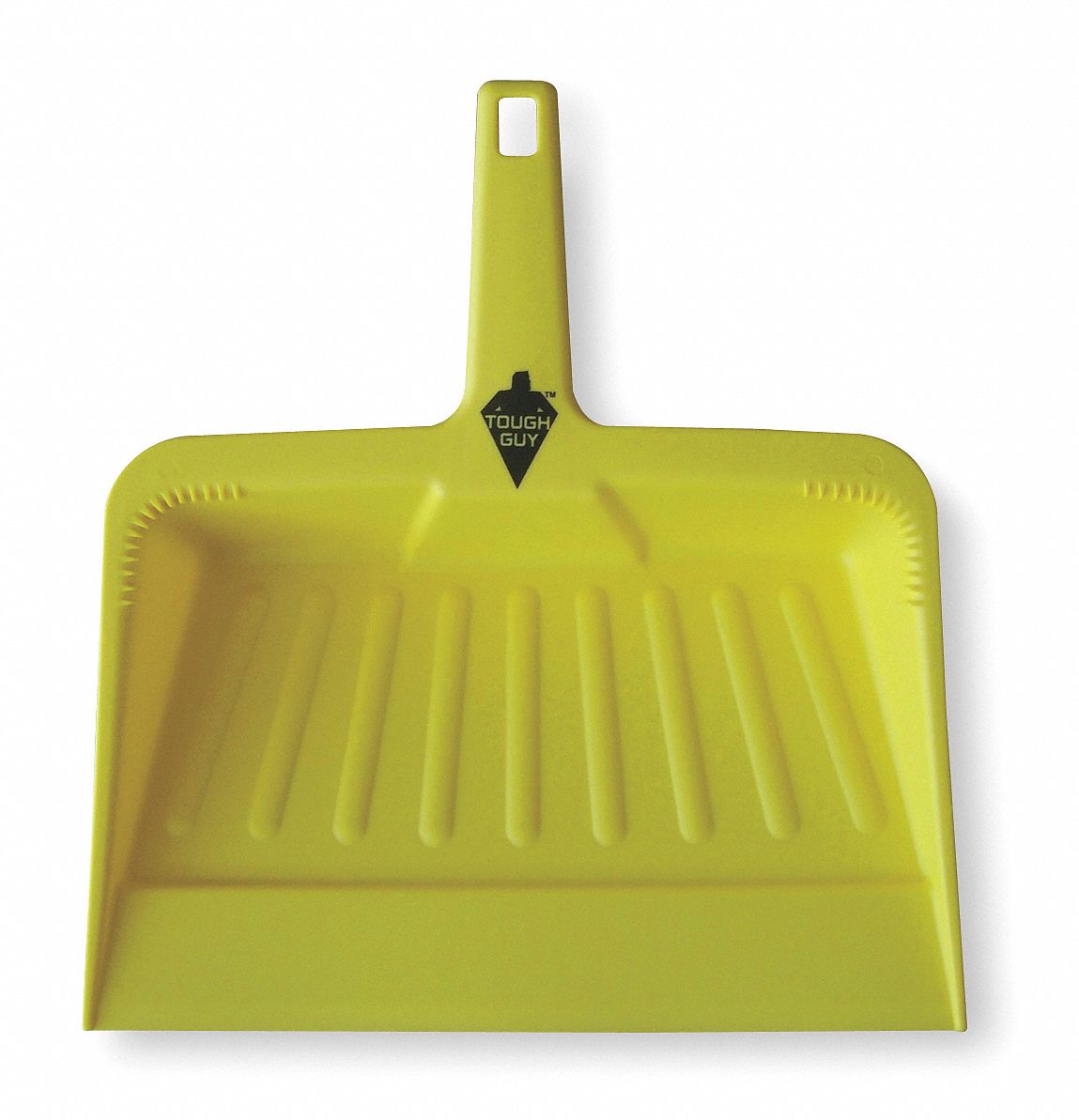 TOUGH GUY Hand Held Dust Pan, Yellow, Plastic 2VEY42VEY4 Grainger