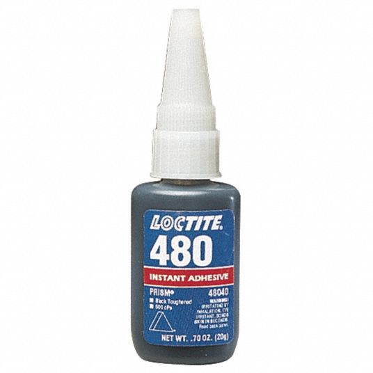 Black Super Glue Loctite 480 For Plastic Wood Metal Rubber Tire