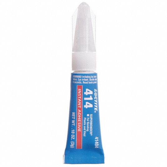 LOCTITE, 414, Plastics, Instant Adhesive - 2VFH9|233780 - Grainger