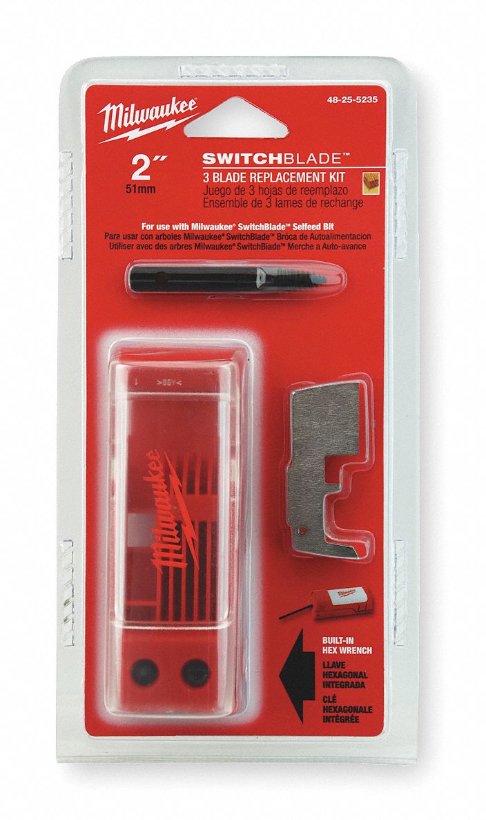 MILWAUKEE Blade Replacement Kit, For Use With Milwaukee SwitchBlade(TM