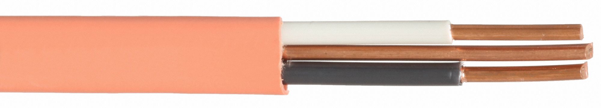 ROMEX Nonmetallic Building Cable: 10 AWG Wire Size, 2 with Bare CU ...