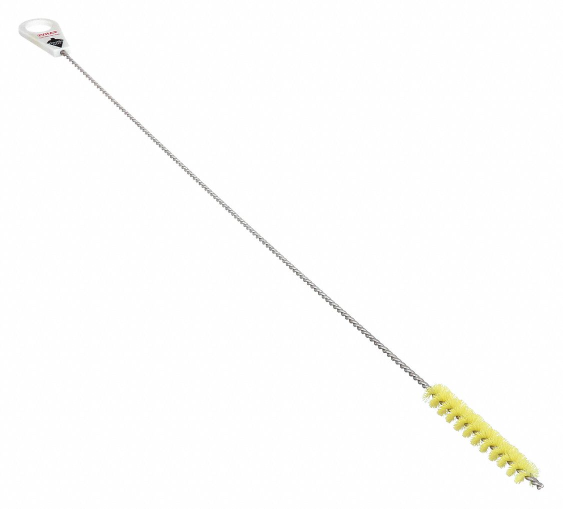 PIPE BRUSH,NYLON,1/2" DIA.
