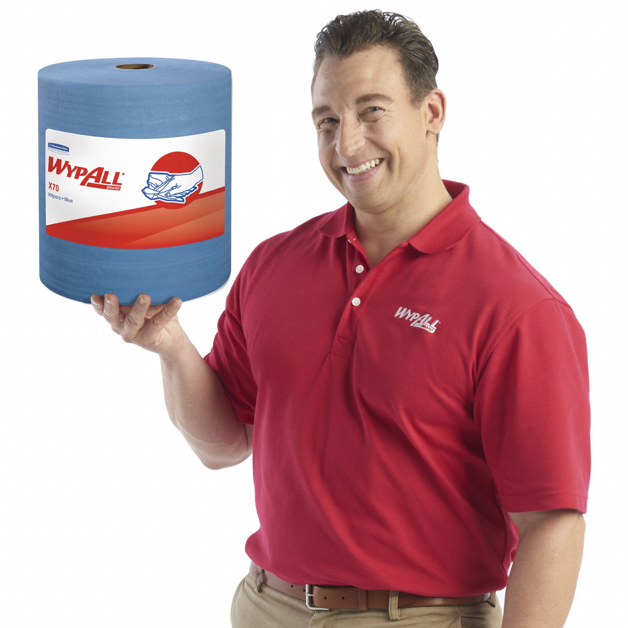 WYPALL Dry Wipe Roll Jumbo Perforated Roll, Heavy Absorbency, Best Wet