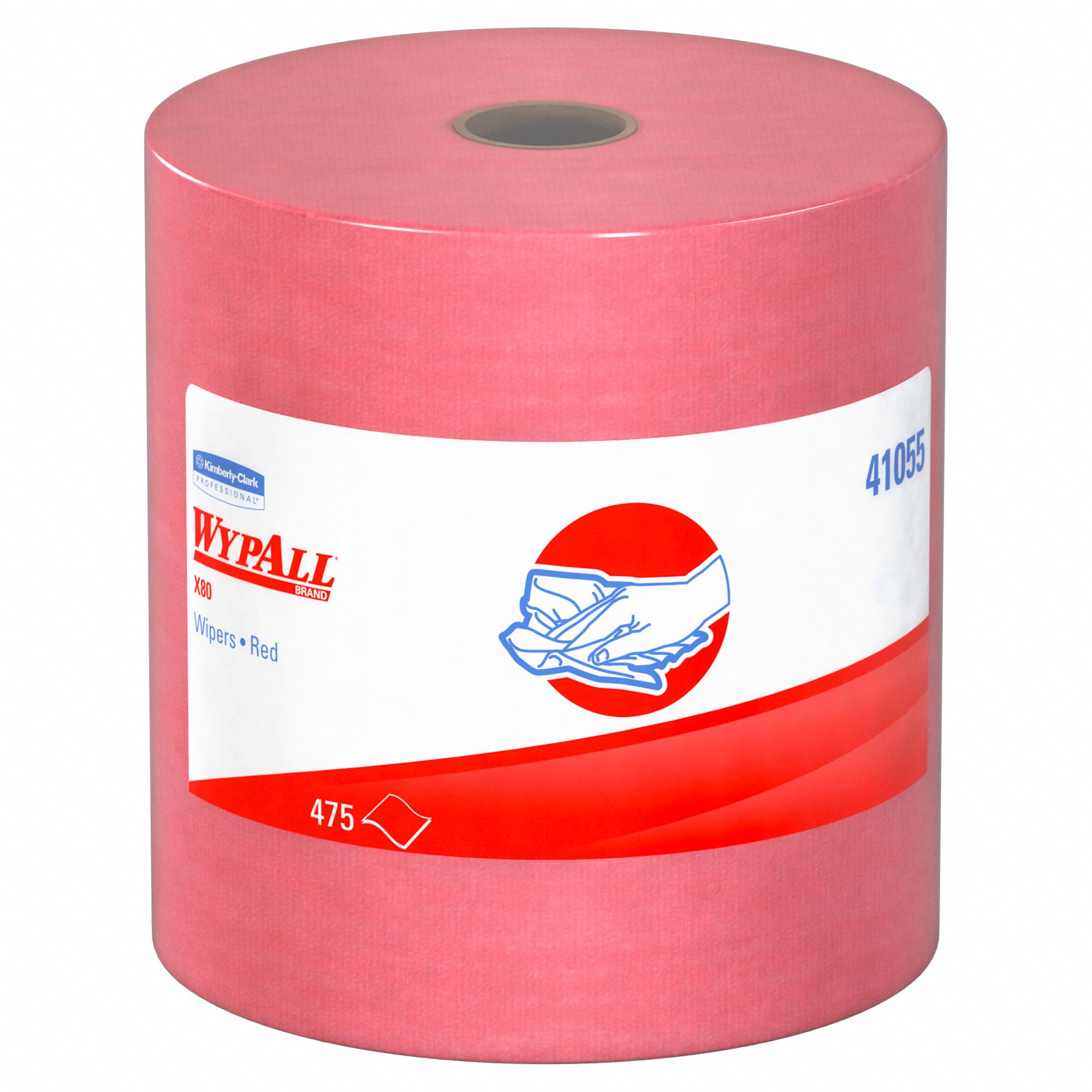 WYPALL Dry Wipe Roll Jumbo Perforated Roll, Super Heavy Absorbency