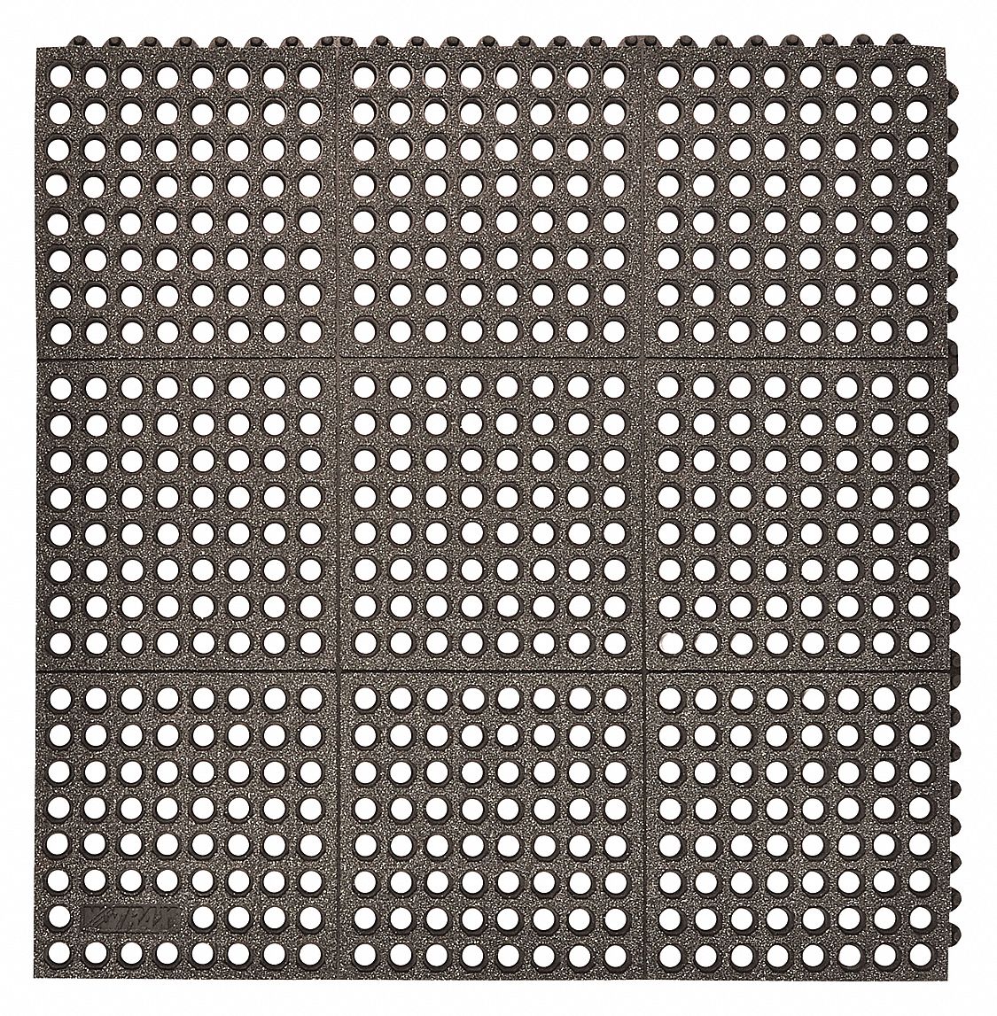 Notrax Interlocking Drainage Mat Nitrile Rubber Black 1 Ea