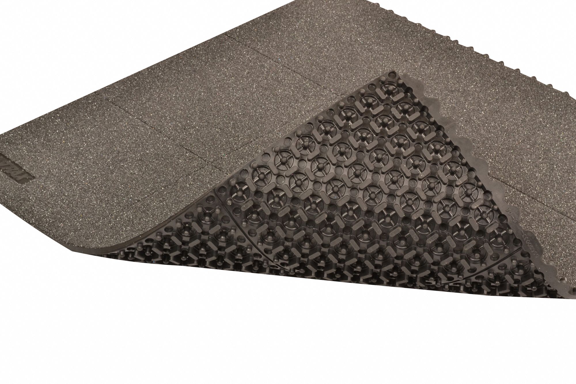 NOTRAX Interlocking Antifatigue Mat 2VJ49856S0033BL Grainger