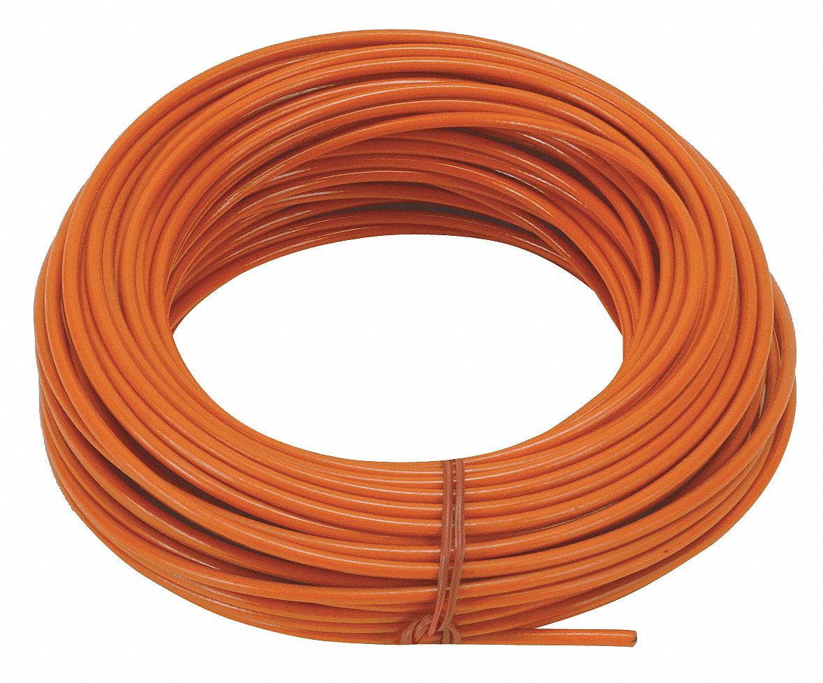 WIRE ROPE, VINYL, GALVANIZED STEEL, 7 X 7, 340 LB WORKING LOAD LIMIT, 250 FT OVERALL L