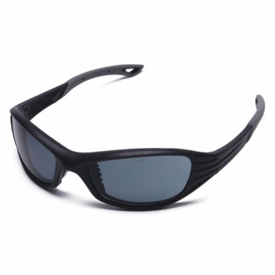 CONDOR Heat™ ScratchResistant Safety Glasses , Gray Lens Color 2VKY7