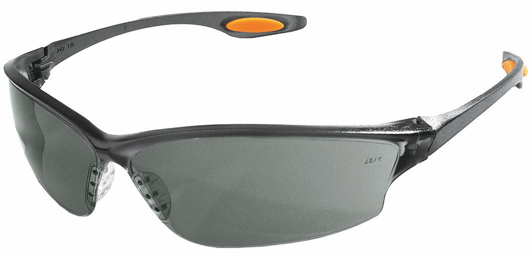 CONDOR Safety Glasses: Anti-Scratch, No Foam Lining, Wraparound Frame ...