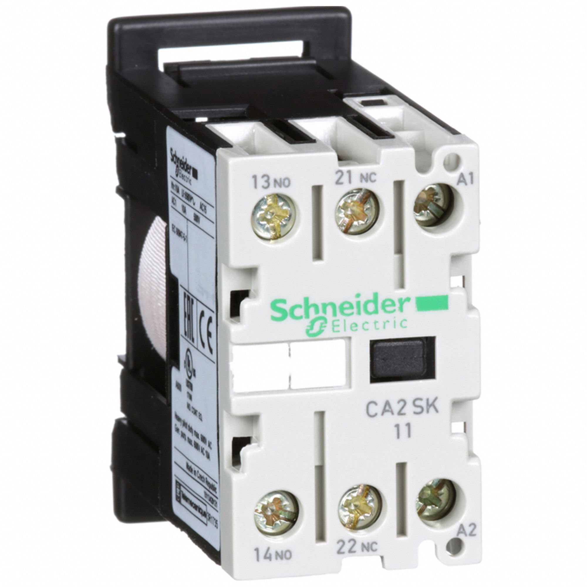SCHNEIDER, 240V AC, 10 A, IEC Control Relay 2VLK1CA2SK11U7 Grainger