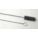 BOILER BRUSH, 1½ IN DIA, CARBON STEEL BRISTEELE, SINGLE SPIRAL, SINGLE STEM, 4 IN BRUSH L