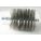 FLUE BRUSH, ¼ IN MALE THREADED CONNECTION, 4 IN DIAMETER, 4½ IN BRUSH L, STAINLESS STEEL