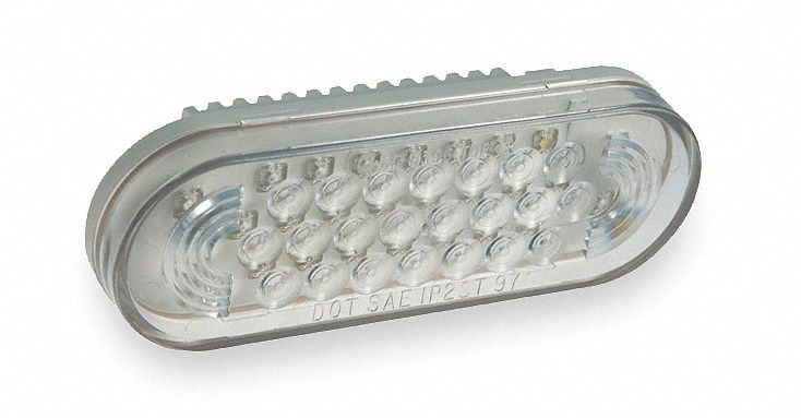 STROBE LIGHT, ACRYLIC, 100,000 HR LAMP LIFE, DOUBLE, QUAD FLASHES PER MINUTE, SAE J845