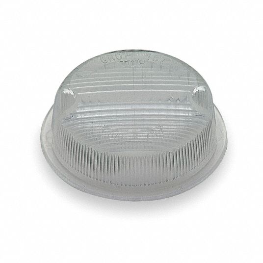GROTE, Round, Backup Light/License Plate Light, Replacement Lens