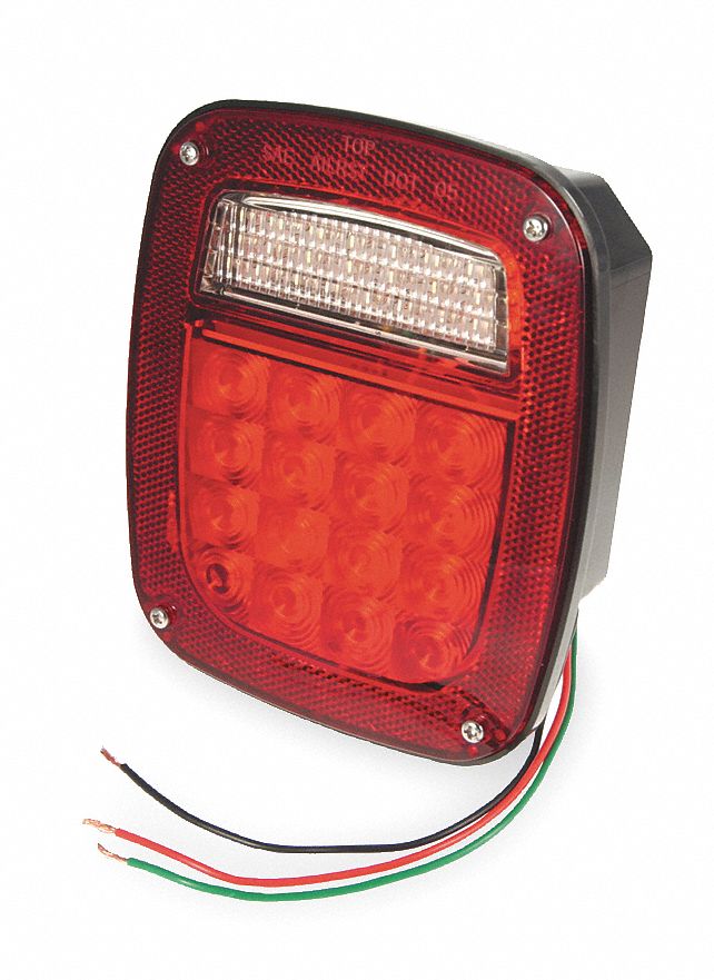 HIGH COUNT LED STT LAMP RED