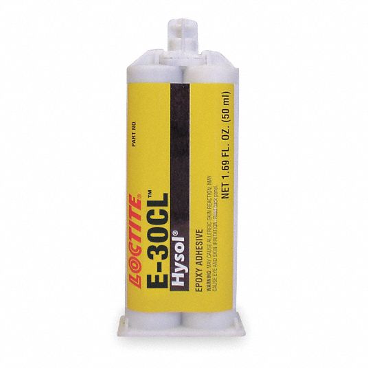 Loctite 237116 Clear E-30CL Hysol Epoxy STRUCTURAL Adhesive, Glass Bonder, 50 ml