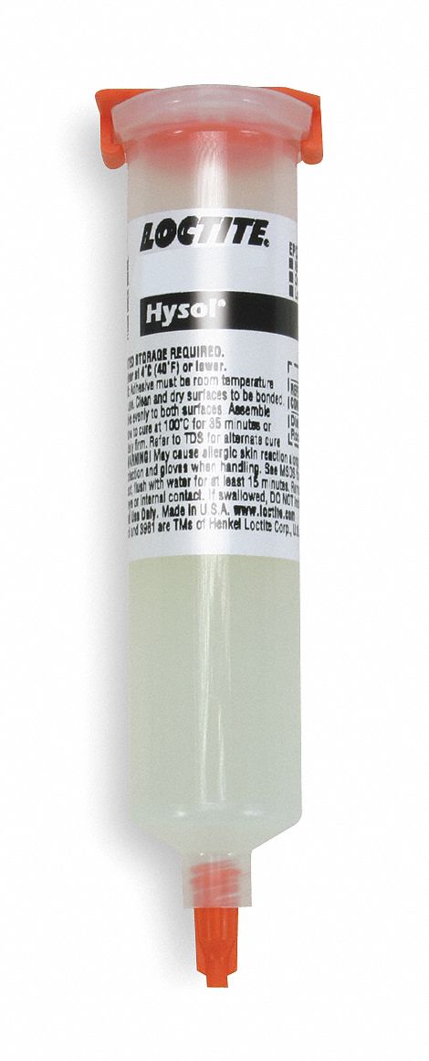 Epoxy Adhesive, Syringe, No Mix Mix Ratio